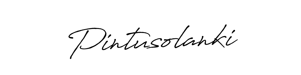 Make a beautiful signature design for name Pintusolanki. Use this online signature maker to create a handwritten signature for free. Pintusolanki signature style 7 images and pictures png