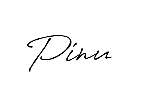 The best way (Antro_Vectra_Bolder) to make a short signature is to pick only two or three words in your name. The name Pinu  include a total of six letters. For converting this name. Pinu  signature style 7 images and pictures png