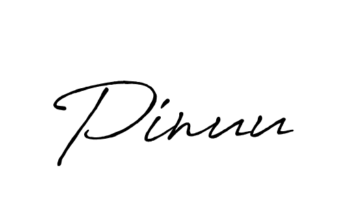 if you are searching for the best signature style for your name Pinuu. so please give up your signature search. here we have designed multiple signature styles  using Antro_Vectra_Bolder. Pinuu signature style 7 images and pictures png