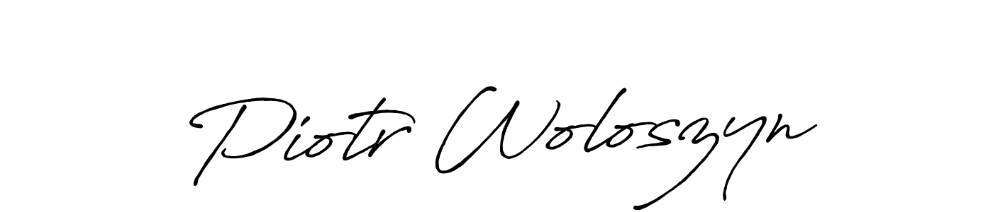 Here are the top 10 professional signature styles for the name Piotr Woloszyn. These are the best autograph styles you can use for your name. Piotr Woloszyn signature style 7 images and pictures png