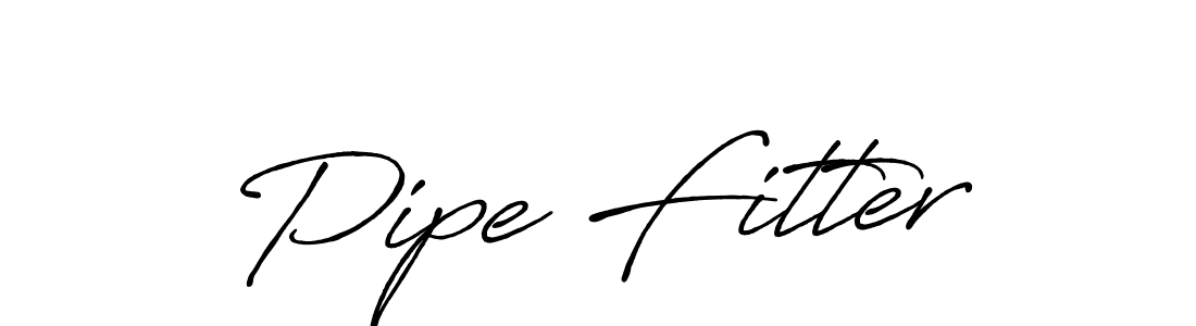 Similarly Antro_Vectra_Bolder is the best handwritten signature design. Signature creator online .You can use it as an online autograph creator for name Pipe Fitter. Pipe Fitter signature style 7 images and pictures png
