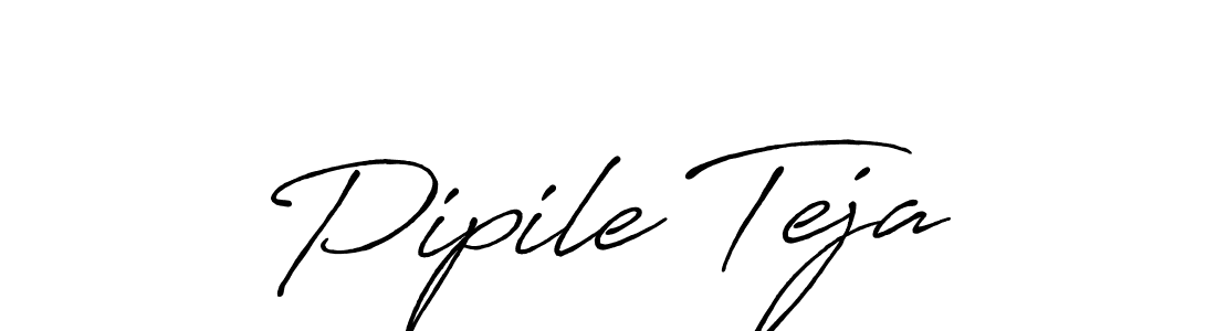 It looks lik you need a new signature style for name Pipile Teja. Design unique handwritten (Antro_Vectra_Bolder) signature with our free signature maker in just a few clicks. Pipile Teja signature style 7 images and pictures png