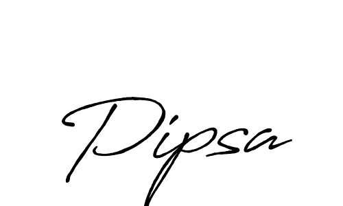 Also we have Pipsa name is the best signature style. Create professional handwritten signature collection using Antro_Vectra_Bolder autograph style. Pipsa signature style 7 images and pictures png