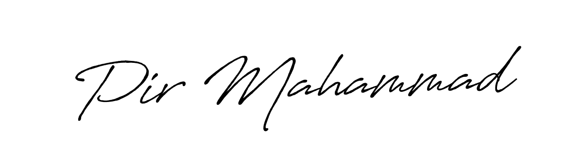 Antro_Vectra_Bolder is a professional signature style that is perfect for those who want to add a touch of class to their signature. It is also a great choice for those who want to make their signature more unique. Get Pir Mahammad name to fancy signature for free. Pir Mahammad signature style 7 images and pictures png