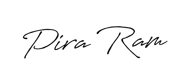 Use a signature maker to create a handwritten signature online. With this signature software, you can design (Antro_Vectra_Bolder) your own signature for name Pira Ram. Pira Ram signature style 7 images and pictures png