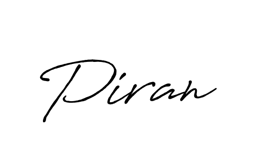 Once you've used our free online signature maker to create your best signature Antro_Vectra_Bolder style, it's time to enjoy all of the benefits that Piran name signing documents. Piran signature style 7 images and pictures png