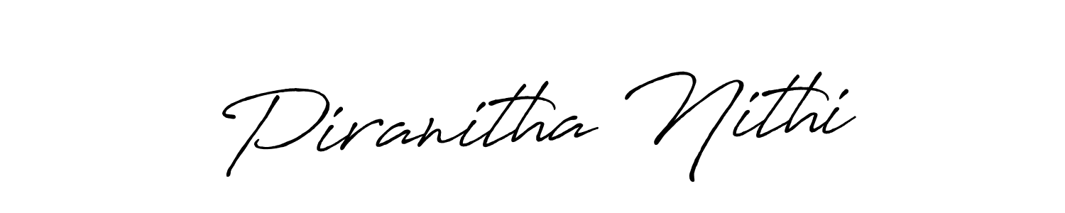 Piranitha Nithi stylish signature style. Best Handwritten Sign (Antro_Vectra_Bolder) for my name. Handwritten Signature Collection Ideas for my name Piranitha Nithi. Piranitha Nithi signature style 7 images and pictures png