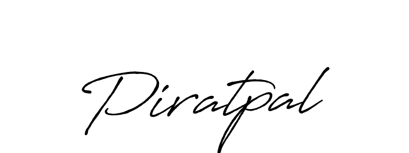 Make a beautiful signature design for name Piratpal. With this signature (Antro_Vectra_Bolder) style, you can create a handwritten signature for free. Piratpal signature style 7 images and pictures png