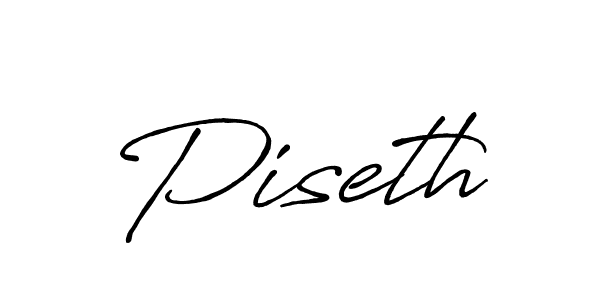 How to make Piseth signature? Antro_Vectra_Bolder is a professional autograph style. Create handwritten signature for Piseth name. Piseth signature style 7 images and pictures png