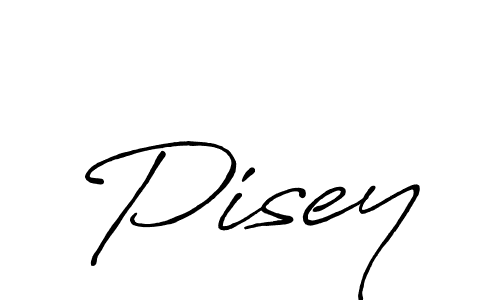 Use a signature maker to create a handwritten signature online. With this signature software, you can design (Antro_Vectra_Bolder) your own signature for name Pisey. Pisey signature style 7 images and pictures png