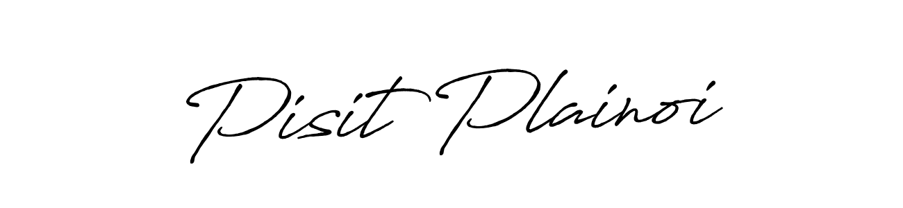 Similarly Antro_Vectra_Bolder is the best handwritten signature design. Signature creator online .You can use it as an online autograph creator for name Pisit Plainoi. Pisit Plainoi signature style 7 images and pictures png