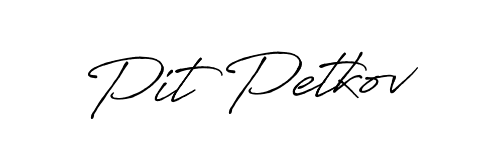 Similarly Antro_Vectra_Bolder is the best handwritten signature design. Signature creator online .You can use it as an online autograph creator for name Pit Petkov. Pit Petkov signature style 7 images and pictures png