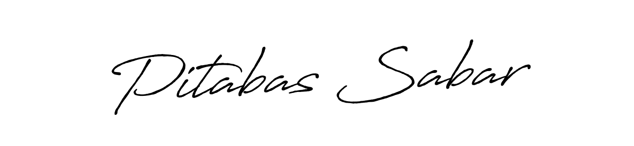 Make a beautiful signature design for name Pitabas Sabar. Use this online signature maker to create a handwritten signature for free. Pitabas Sabar signature style 7 images and pictures png