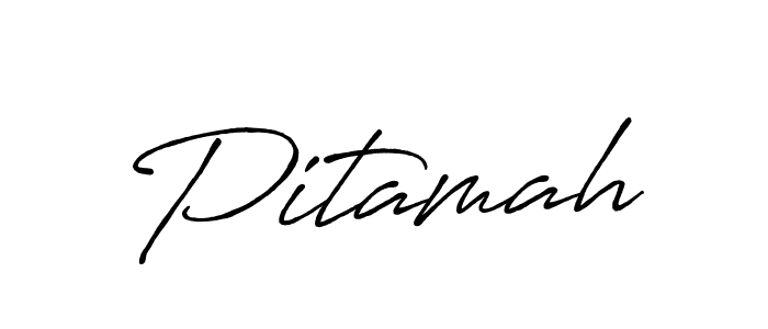 It looks lik you need a new signature style for name Pitamah. Design unique handwritten (Antro_Vectra_Bolder) signature with our free signature maker in just a few clicks. Pitamah signature style 7 images and pictures png