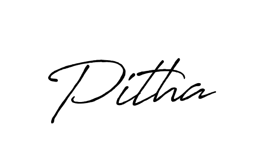 Best and Professional Signature Style for Pitha. Antro_Vectra_Bolder Best Signature Style Collection. Pitha signature style 7 images and pictures png