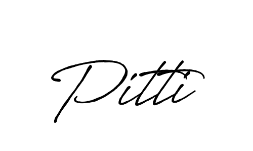 Make a beautiful signature design for name Pitti. Use this online signature maker to create a handwritten signature for free. Pitti signature style 7 images and pictures png