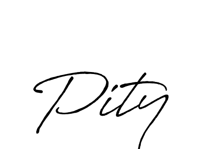 It looks lik you need a new signature style for name Pity. Design unique handwritten (Antro_Vectra_Bolder) signature with our free signature maker in just a few clicks. Pity signature style 7 images and pictures png