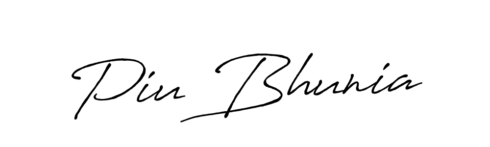 You can use this online signature creator to create a handwritten signature for the name Piu Bhunia. This is the best online autograph maker. Piu Bhunia signature style 7 images and pictures png