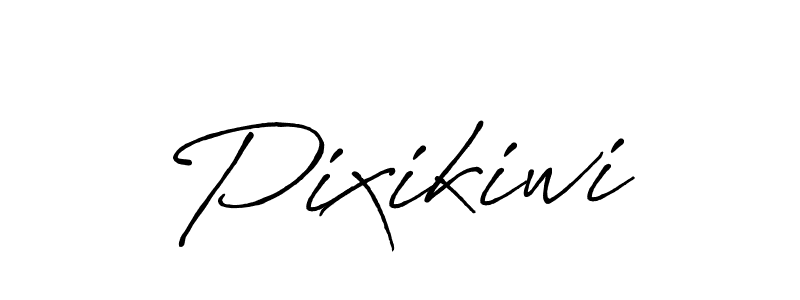 Pixikiwi stylish signature style. Best Handwritten Sign (Antro_Vectra_Bolder) for my name. Handwritten Signature Collection Ideas for my name Pixikiwi. Pixikiwi signature style 7 images and pictures png