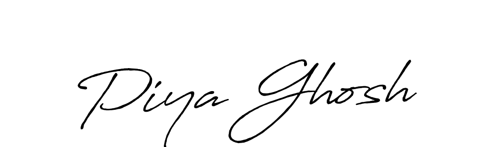 Make a beautiful signature design for name Piya Ghosh. Use this online signature maker to create a handwritten signature for free. Piya Ghosh signature style 7 images and pictures png