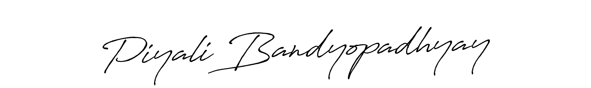 Piyali Bandyopadhyay stylish signature style. Best Handwritten Sign (Antro_Vectra_Bolder) for my name. Handwritten Signature Collection Ideas for my name Piyali Bandyopadhyay. Piyali Bandyopadhyay signature style 7 images and pictures png
