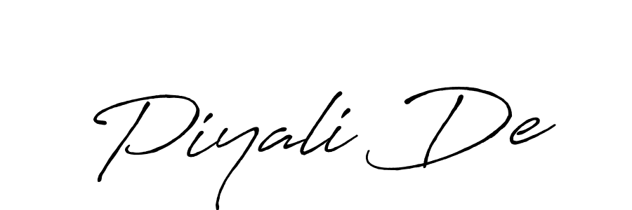 Once you've used our free online signature maker to create your best signature Antro_Vectra_Bolder style, it's time to enjoy all of the benefits that Piyali De name signing documents. Piyali De signature style 7 images and pictures png