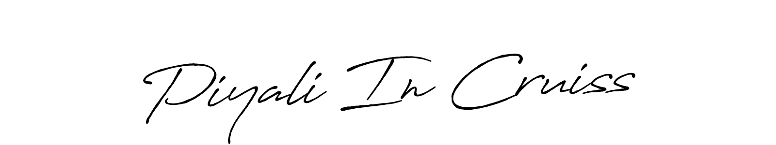 Also You can easily find your signature by using the search form. We will create Piyali In Cruiss name handwritten signature images for you free of cost using Antro_Vectra_Bolder sign style. Piyali In Cruiss signature style 7 images and pictures png