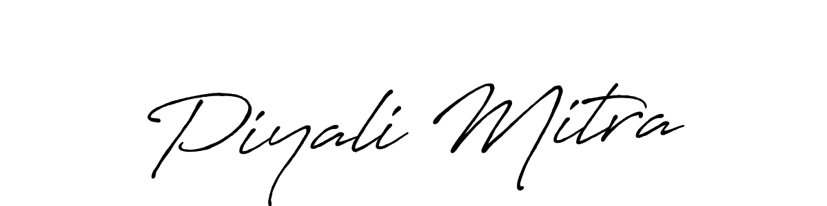 How to Draw Piyali Mitra signature style? Antro_Vectra_Bolder is a latest design signature styles for name Piyali Mitra. Piyali Mitra signature style 7 images and pictures png