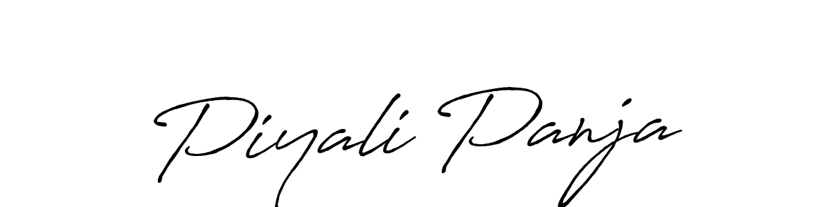 Also You can easily find your signature by using the search form. We will create Piyali Panja name handwritten signature images for you free of cost using Antro_Vectra_Bolder sign style. Piyali Panja signature style 7 images and pictures png