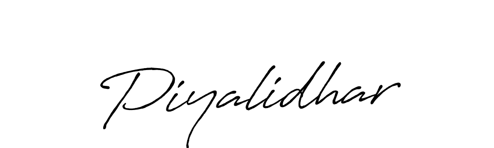 Piyalidhar stylish signature style. Best Handwritten Sign (Antro_Vectra_Bolder) for my name. Handwritten Signature Collection Ideas for my name Piyalidhar. Piyalidhar signature style 7 images and pictures png