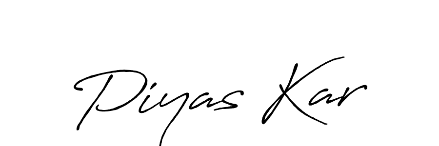 The best way (Antro_Vectra_Bolder) to make a short signature is to pick only two or three words in your name. The name Piyas Kar include a total of six letters. For converting this name. Piyas Kar signature style 7 images and pictures png