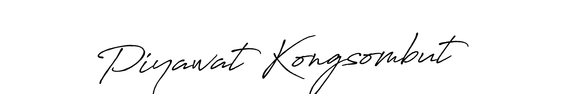 This is the best signature style for the Piyawat Kongsombut name. Also you like these signature font (Antro_Vectra_Bolder). Mix name signature. Piyawat Kongsombut signature style 7 images and pictures png