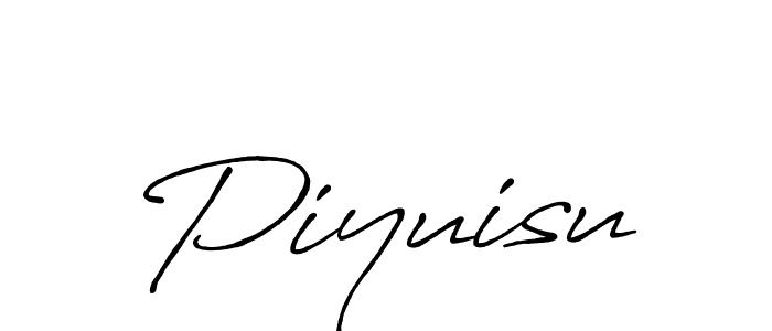 Similarly Antro_Vectra_Bolder is the best handwritten signature design. Signature creator online .You can use it as an online autograph creator for name Piyuisu. Piyuisu signature style 7 images and pictures png