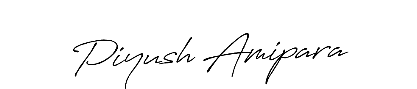 Make a beautiful signature design for name Piyush Amipara. Use this online signature maker to create a handwritten signature for free. Piyush Amipara signature style 7 images and pictures png