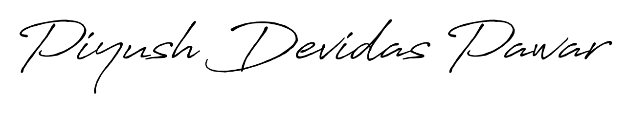 How to make Piyush Devidas Pawar name signature. Use Antro_Vectra_Bolder style for creating short signs online. This is the latest handwritten sign. Piyush Devidas Pawar signature style 7 images and pictures png