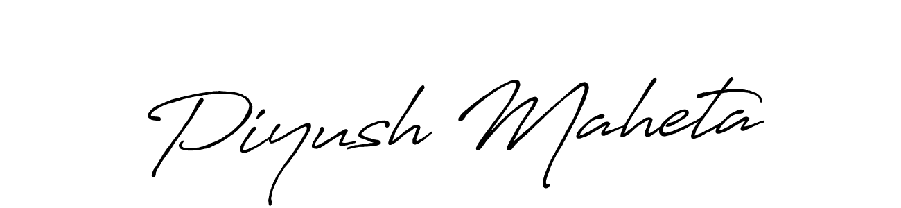This is the best signature style for the Piyush Maheta name. Also you like these signature font (Antro_Vectra_Bolder). Mix name signature. Piyush Maheta signature style 7 images and pictures png