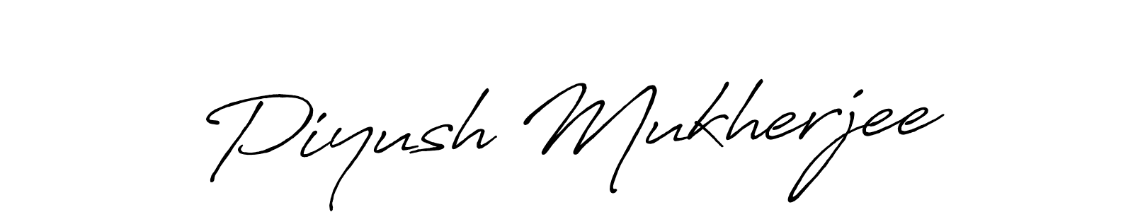 It looks lik you need a new signature style for name Piyush Mukherjee. Design unique handwritten (Antro_Vectra_Bolder) signature with our free signature maker in just a few clicks. Piyush Mukherjee signature style 7 images and pictures png