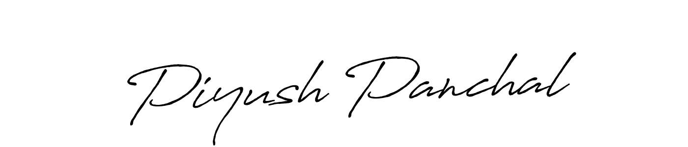 Make a short Piyush Panchal signature style. Manage your documents anywhere anytime using Antro_Vectra_Bolder. Create and add eSignatures, submit forms, share and send files easily. Piyush Panchal signature style 7 images and pictures png