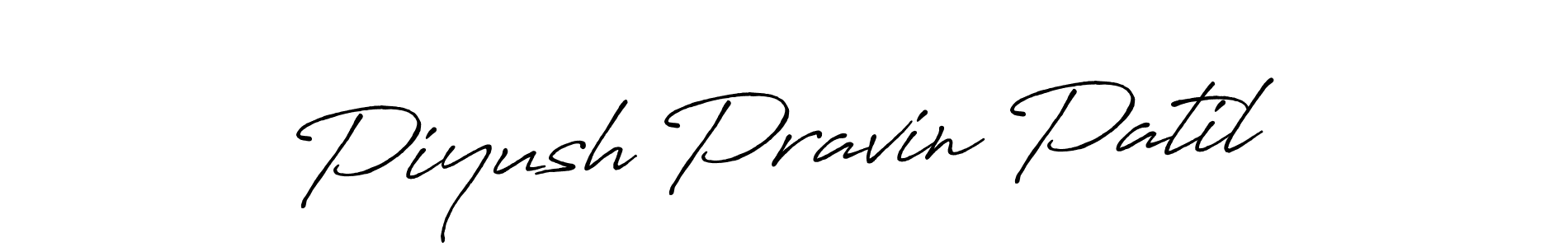 This is the best signature style for the Piyush Pravin Patil name. Also you like these signature font (Antro_Vectra_Bolder). Mix name signature. Piyush Pravin Patil signature style 7 images and pictures png