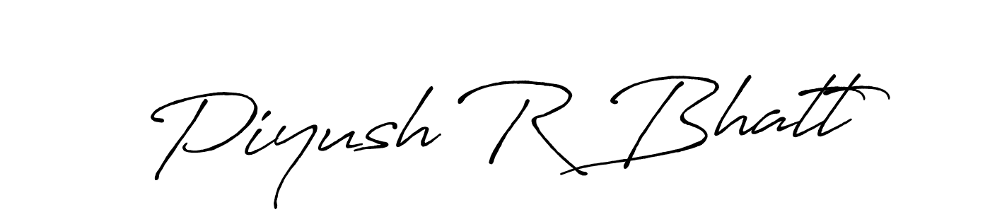Similarly Antro_Vectra_Bolder is the best handwritten signature design. Signature creator online .You can use it as an online autograph creator for name Piyush R Bhatt. Piyush R Bhatt signature style 7 images and pictures png