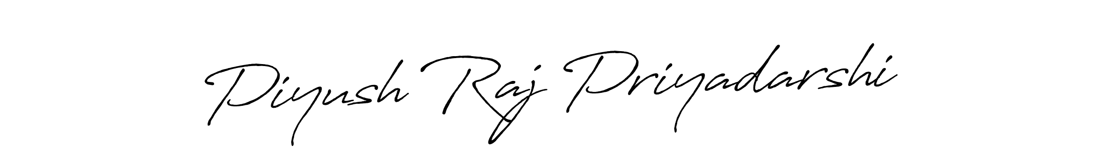 Make a short Piyush Raj Priyadarshi signature style. Manage your documents anywhere anytime using Antro_Vectra_Bolder. Create and add eSignatures, submit forms, share and send files easily. Piyush Raj Priyadarshi signature style 7 images and pictures png
