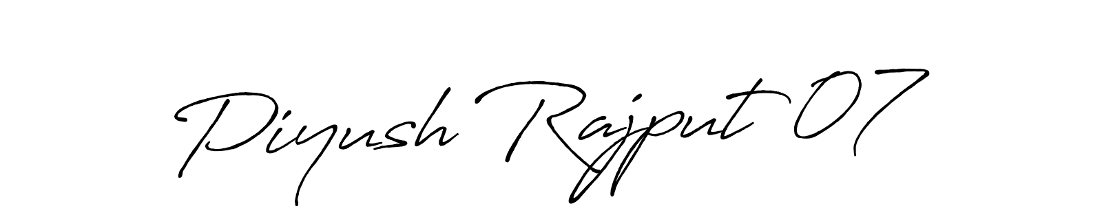 This is the best signature style for the Piyush Rajput 07 name. Also you like these signature font (Antro_Vectra_Bolder). Mix name signature. Piyush Rajput 07 signature style 7 images and pictures png