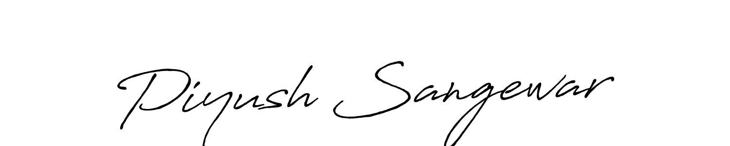 You can use this online signature creator to create a handwritten signature for the name Piyush Sangewar. This is the best online autograph maker. Piyush Sangewar signature style 7 images and pictures png