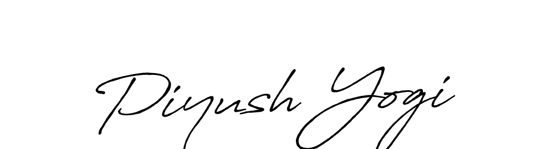 How to Draw Piyush Yogi signature style? Antro_Vectra_Bolder is a latest design signature styles for name Piyush Yogi. Piyush Yogi signature style 7 images and pictures png