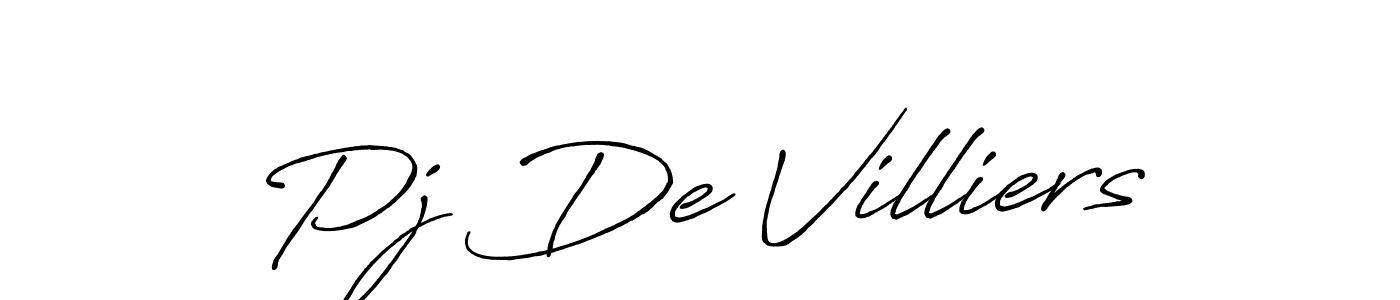 Also You can easily find your signature by using the search form. We will create Pj De Villiers name handwritten signature images for you free of cost using Antro_Vectra_Bolder sign style. Pj De Villiers signature style 7 images and pictures png