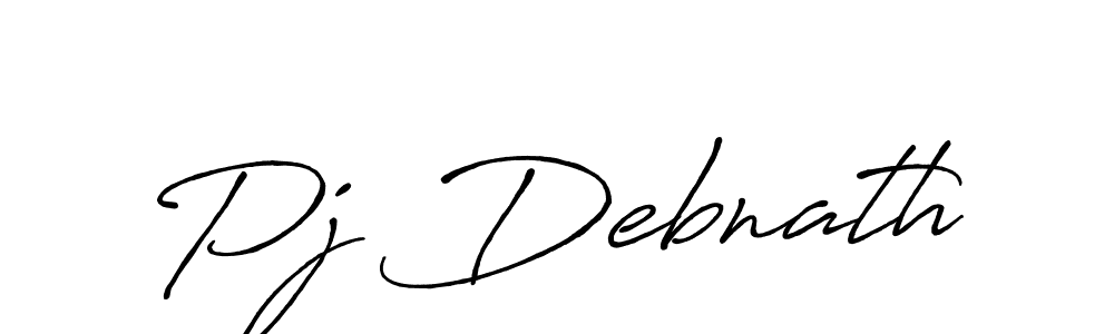 Make a beautiful signature design for name Pj Debnath. Use this online signature maker to create a handwritten signature for free. Pj Debnath signature style 7 images and pictures png