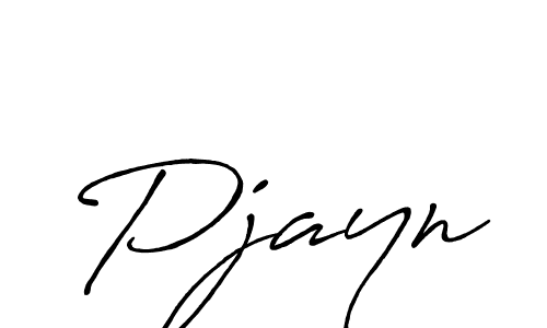 Also we have Pjayn name is the best signature style. Create professional handwritten signature collection using Antro_Vectra_Bolder autograph style. Pjayn signature style 7 images and pictures png