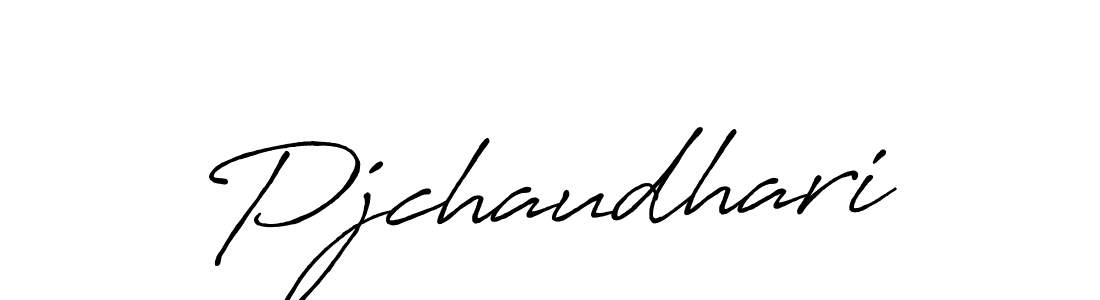 Also You can easily find your signature by using the search form. We will create Pjchaudhari name handwritten signature images for you free of cost using Antro_Vectra_Bolder sign style. Pjchaudhari signature style 7 images and pictures png