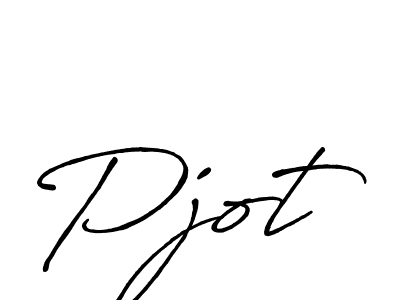 Design your own signature with our free online signature maker. With this signature software, you can create a handwritten (Antro_Vectra_Bolder) signature for name Pjot. Pjot signature style 7 images and pictures png
