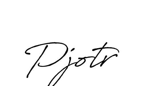 You should practise on your own different ways (Antro_Vectra_Bolder) to write your name (Pjotr) in signature. don't let someone else do it for you. Pjotr signature style 7 images and pictures png